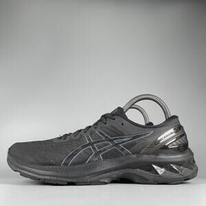 Asics Gel Kayano 27 Womens 8 Triple Black Running Sneakers Athletic Shoes Casual